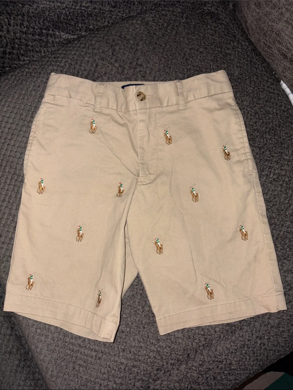 SLD VNTD Polo Ralph Lauren Boys’ Polo Pony Stretch Chino Shorts, Size 10